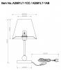 Arte Lamp A2581LT-1AB