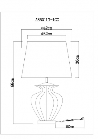 Arte Lamp A8532LT-1CC