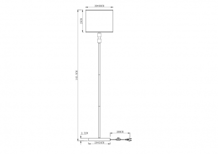 Arte Lamp A5896PN-1PB