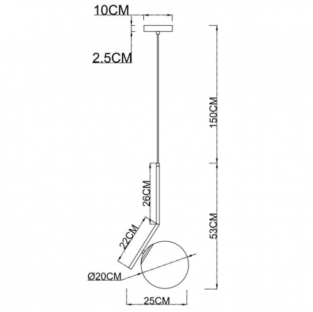 Arte Lamp A1923SP-1CC