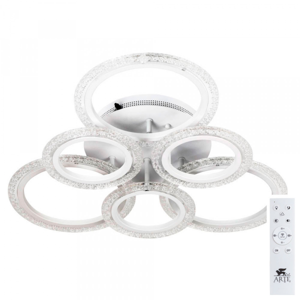 Потолочная светодиодная люстра Arte Lamp Camelia A2533PL-60WH