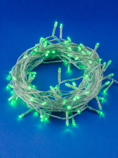 Светодиодная гирлянда (UL-00007198) Uniel 220V зеленый ULD-S1000-100/DTA Green IP20