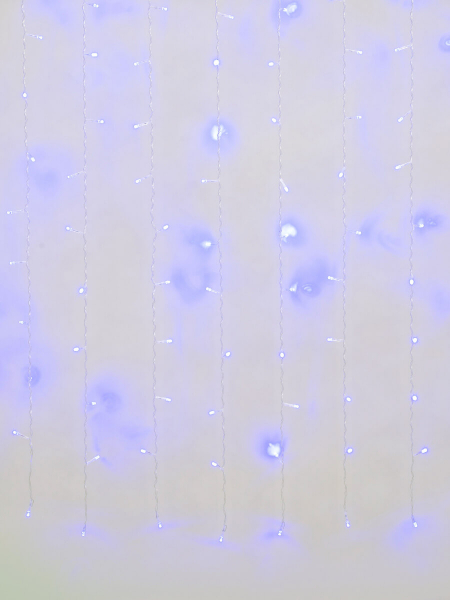 Уличная светодиодная гирлянда (UL-00007211) Uniel занавес 220V синий ULD-C3020-240/STK Blue IP44