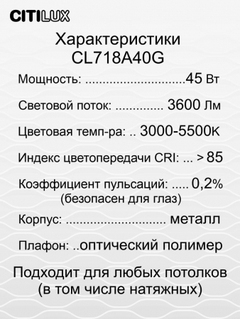 Citilux CL718A40G