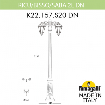 Fumagalli K22.157.S20.AYF1RDN