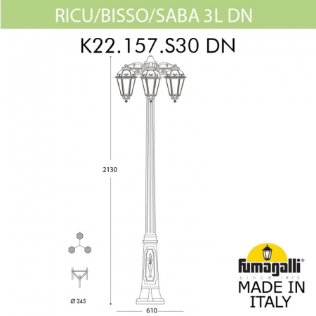 Fumagalli K22.157.S30.AYF1RDN