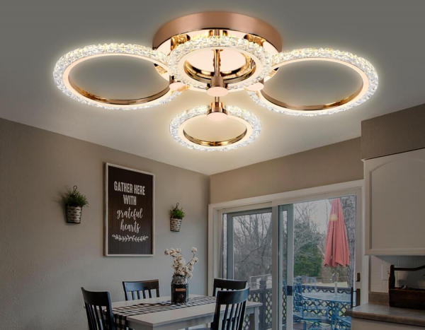 Потолочная светодиодная люстра Ambrella Light Acrylica Original FA416