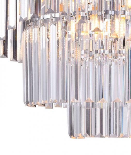 Подвесная люстра Natali Kovaltseva ANGEL 81429/6C CHROME