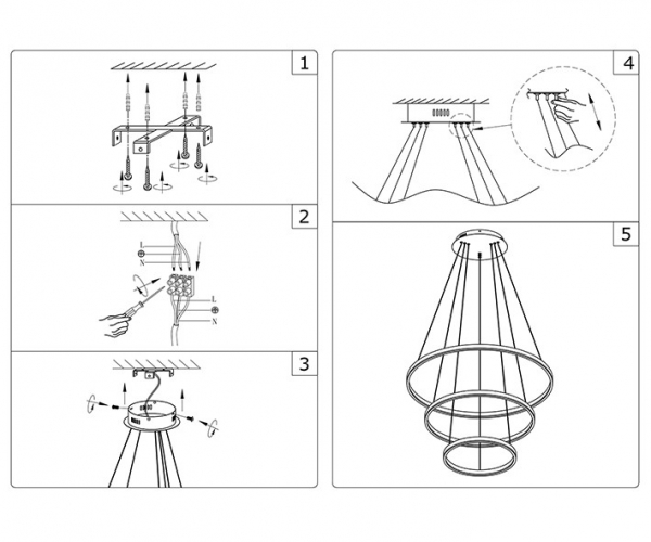 Подвесной светильник Kink Light ТОР 08223,01A(4000K)