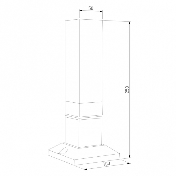 Ландшафтный светильник Elektrostandard 1536 TECHNO LED 4690389168758
