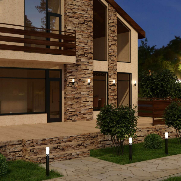 Уличный настенный светильник Elektrostandard 1534 TECHNO LED 4690389168734