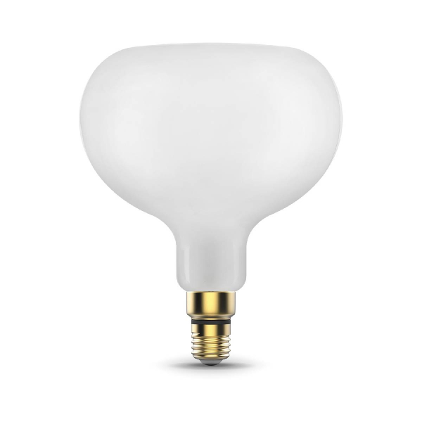 Лампа светодиодная филаментная диммируемая Gauss E27 10W 4100К матовая 1017802210-D