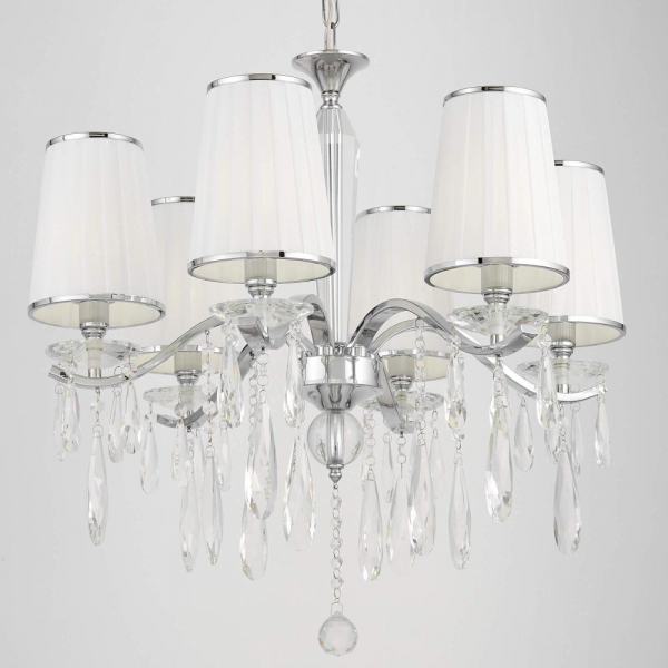 Подвесная люстра Lumina Deco Alessia LDP 1726-6 CHR