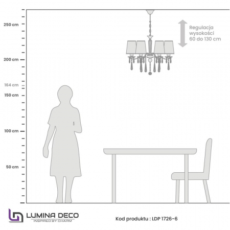 Lumina Deco LDP 1726-6 CHR