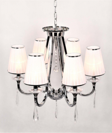 Lumina Deco LDP 8926-6 WT+CHR