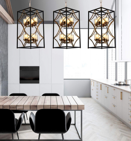 Lumina Deco LDP 1223-8 BK+MD