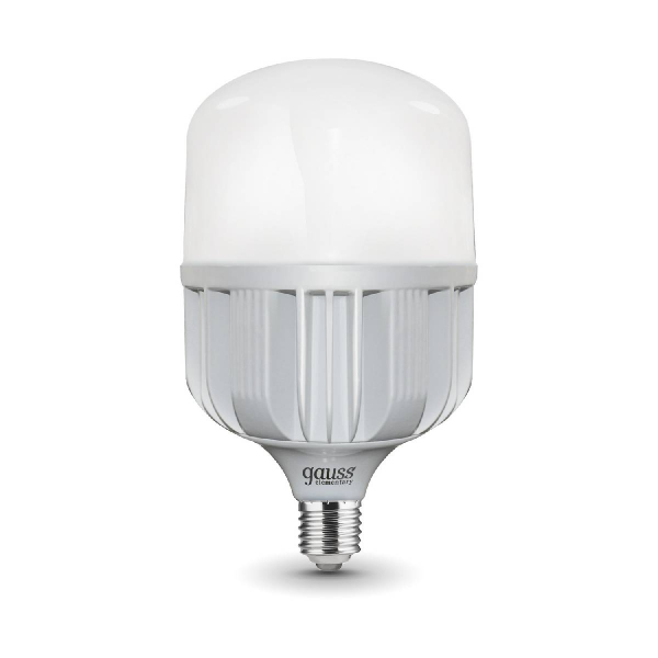 Лампа светодиодная Gauss E40 75W 4100K матовая 60428