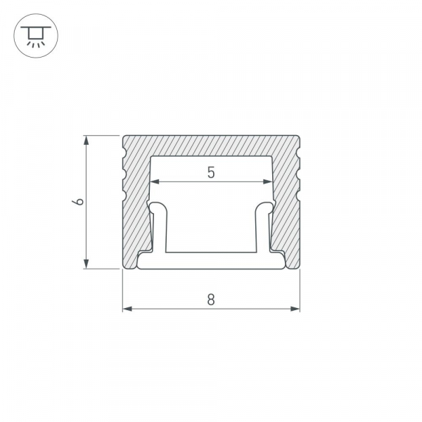 Профиль Arlight SL-MINI 030522