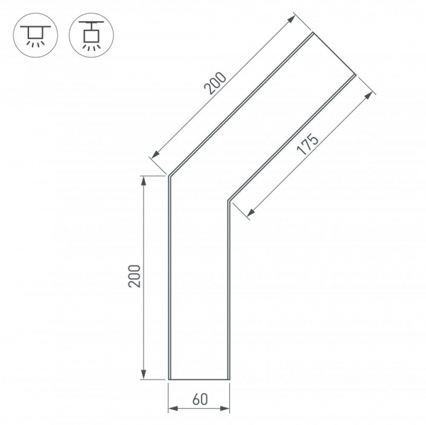 Соединитель профиля Arlight SL-LINE 030138
