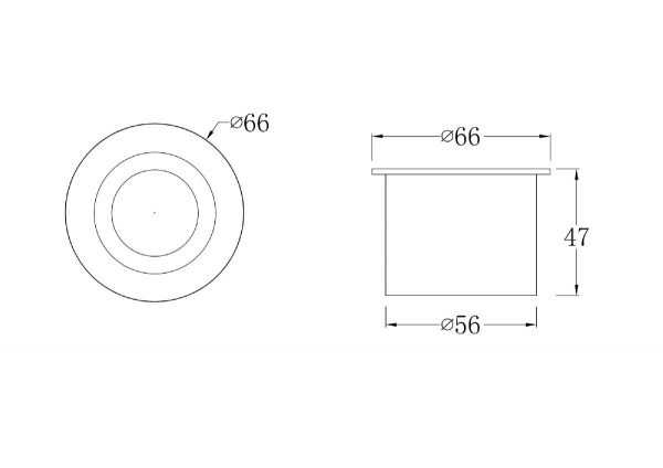 Встраиваемый светодиодный светильник Maytoni Limo O037-L3W3K