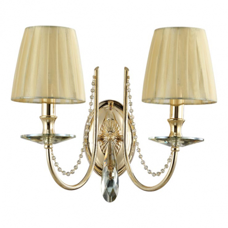 Crystal Lux Victoria AP2 Gold/Amber