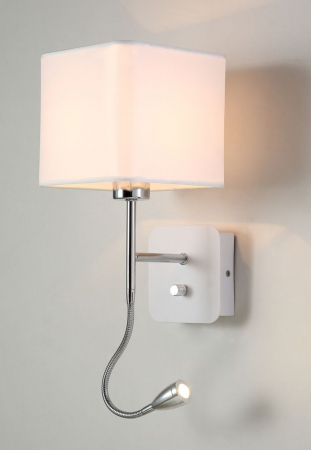 Crystal Lux Paco AP2 Chrome/White