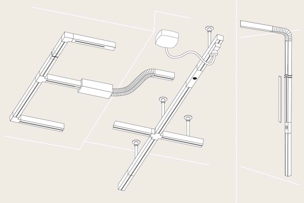 Шинопровод Paulmann URail 96902