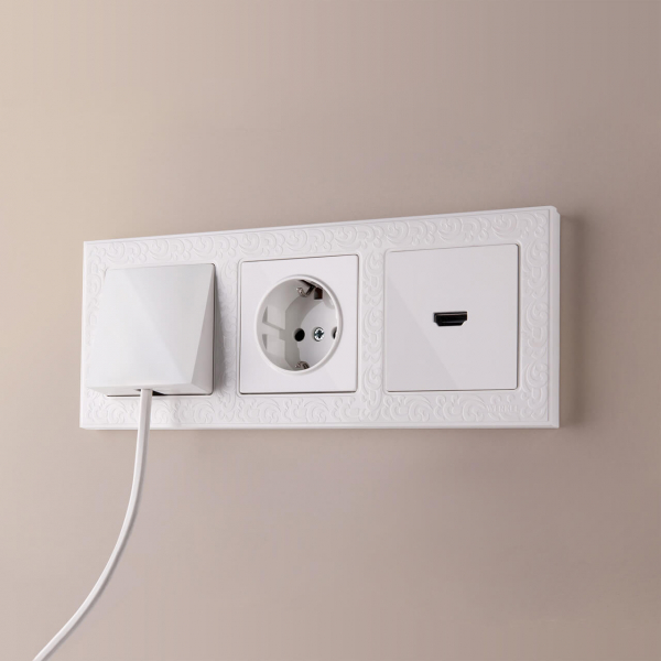 Розетка HDMI Werkel белый W1186001 4690389155543 a051121