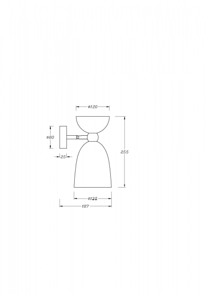 Бра Maytoni Cloches MOD113WL-01W