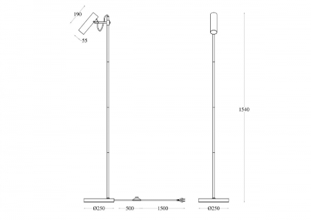 Maytoni MOD129FL-01B
