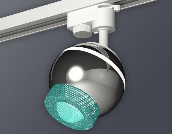 Трековый однофазный светильник с подсветкой Ambrella Light Track System XT1104004 (A2520, C1104, N7194)