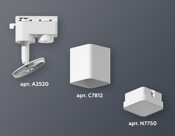 Трековый однофазный светильник Ambrella Light Track System XT7812021 (A2520, C7812, N7750)
