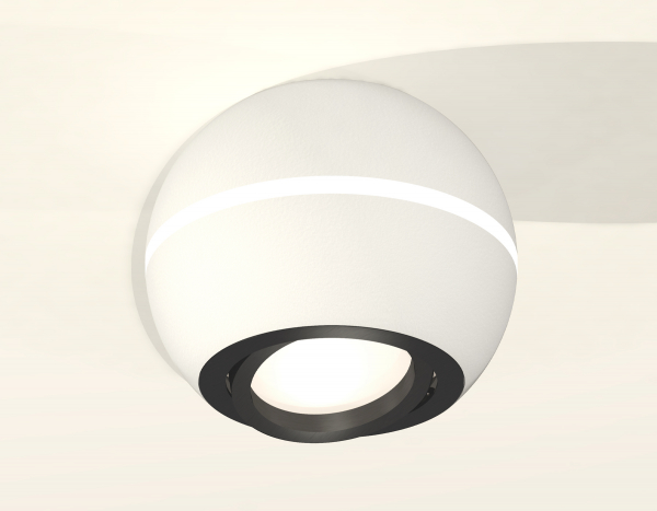 Накладной поворотный светильник с дополнительной подсветкой Ambrella Light Techno XS1101021 (C1101, N7002)