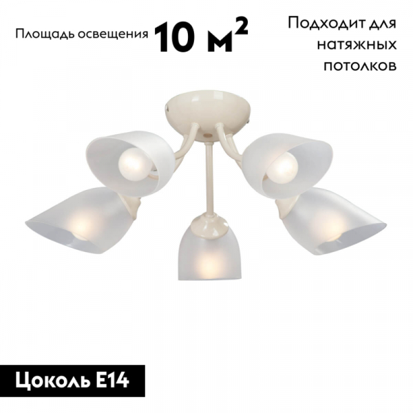 Потолочная люстра Vitaluce V3405/5PL