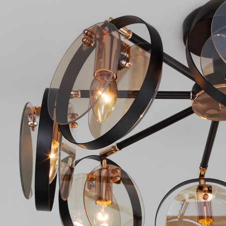 Eurosvet 70121/8 черный Smart