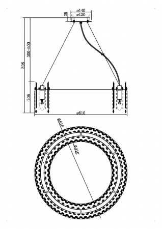 Maytoni MOD036PL-12N