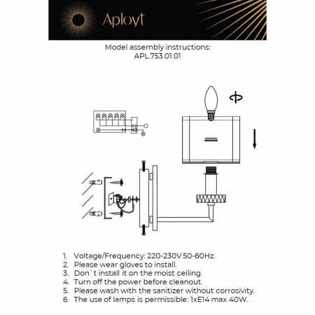 Aployt APL.753.01.01