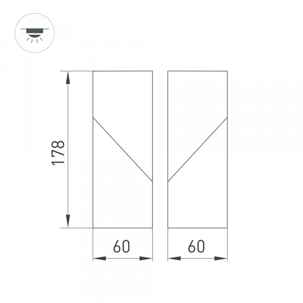 Накладной светильник Arlight Twist 026771(1)