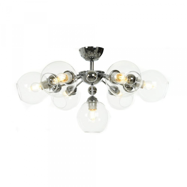 Потолочная люстра Lumina Deco Devoli LDC 8040-7 CHR+PR