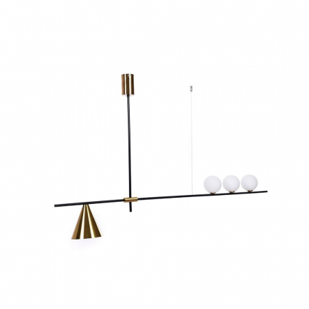 Lumina Deco LDP 6043-4 BK+MD