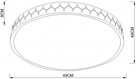 Arte Lamp A2682PL-72WH