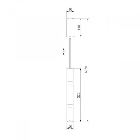 Eurosvet 50210/1 LED белый