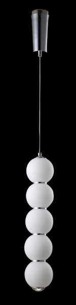 Подвесной светильник Crystal Lux Desi DESI SP5 CHROME/WHITE