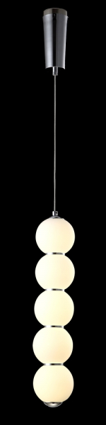 Подвесной светильник Crystal Lux Desi DESI SP5 CHROME/WHITE