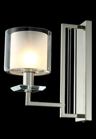 Crystal Lux NICOLAS AP1 NICKEL/WHITE