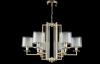 Crystal Lux NICOLAS SP-PL6 GOLD/WHITE