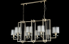 Crystal Lux NICOLAS SP8 L1000 GOLD/WHITE