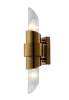 Crystal Lux JUSTO AP2 BRASS
