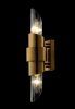 Crystal Lux JUSTO AP2 BRASS