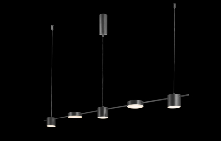 Crystal Lux TRISTAN SP5 L1200 BLACK